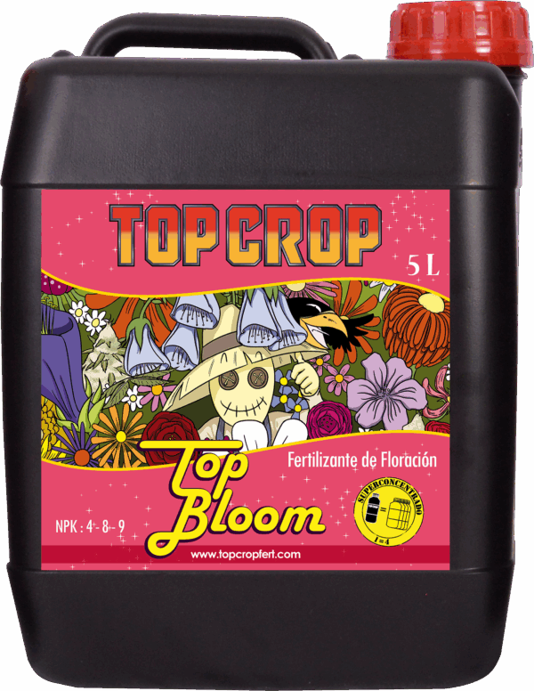Fertilizante Top Bloom Top Crop 5 Litros